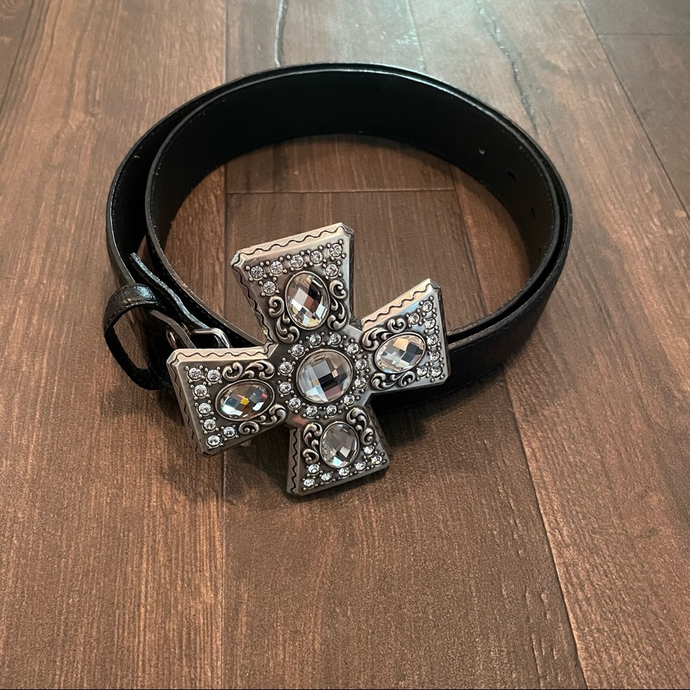 Nocona Western Belt | Cross Buckle
